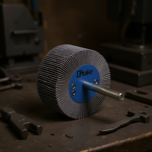 Disco Abrasivo de Tela con Solapa de Zirconia 40x30 mm, Eje de 6 mm, para Pulir Metal - Product Image 3