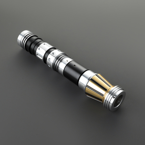 Sable de Luz de Duelo Profesional con Empuñadura de Aleación de Aluminio, RGB de 19 Colores Variables, Oscilación Suave y Flash al Impacto para Cosplay - Product Image 4