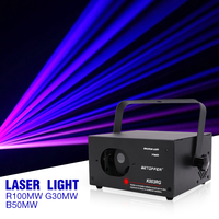 Grande Ourse KM003RGB 180mW éclairage de scène de lumière laser RVB plus de 50 modèles d'effet de faisceau