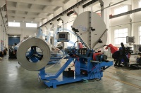 Conduit en spirale entièrement automatique de haute qualité et tube rond formant la machine Machine de fabrication de conduit d'air avec composants de noyau de moteur