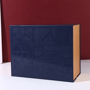 Gói bao bì quần áo giày biểu tượng tùy chỉnh thiết kế vận chuyển hộp và <span class=keywords><strong>container</strong></span> từ hộp đen hộp quà tặng - Product Image 4