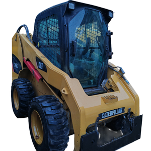 รถแบคโฮล้อ CAT 246C มือสอง สภาพดี คุณภาพสูง ขนาด 2 ตัน 4.6 ตัน สำหรับงานฟาร์ม ได้รับมาตรฐาน CE ขายลดราคา - Product Image 2