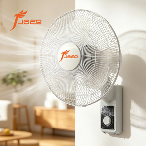 Ventilateur mural de 16 pouces de bonne qualité avec un débit d'air puissant, moteur en cuivre pur, moteur durable, <span class=keywords><strong>prix</strong></span> d'usine pour les supermarchés - Product Image 1