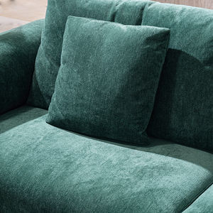 समकालीन 5-6 सीटर सेशनल सोफा आधुनिक लिविंग रूम फर्नीचर के लिए असबस्टर्ड लकड़ी के आधार के साथ ठोस लकड़ी के फ्रेम सेट - Product Image 5