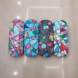 In mô hình bền cứng vỏ sò kính trường hợp laser tùy chỉnh in logo Kính Hộp bao bì - Product Image 1