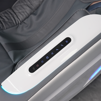 Fauteuil de massage électrique de luxe grand format Sonic Rhythm à commande vocale, zéro gravité, avec airbags de remplacement, pour un massage corporel complet 6D 4D