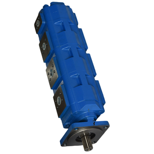 HuamaoCrane Quadruple Hydraulic Pump 1010000135/JHP2063/2050/<b>2032</b>/CBGJ1008 Series High Pressure Gear Pump - Product Image 1