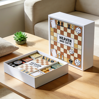Jeux de table éducatifs amusants en carton de haute qualité, conçus sur mesure, emballage en boîte de couleur, jeu de société amusant