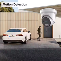 Caméra IP 8MP PoE de sécurité, tourelle extérieure, détection IA, vision nocturne intelligente, WDR 130 dB, H.265+