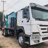 Foreuse de puits d'eau montée sur camion 100-300m, machine de forage hydraulique haute efficacité pour véhicules