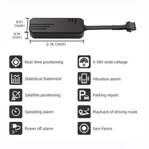 4G LTE GPS 追踪器 有线 J14 J16 无需订阅 实时追踪汽车摩托车 - Product Image 4