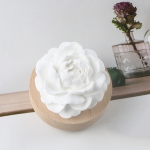 Ambientador de Aroma a Base de Madera para Decoración del Hogar, Difusor de Aceite Esencial con Fragancia de Flor de Porcelana de Cerámica Perfumada - Product Image 5