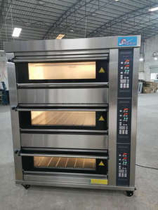 Fabricant professionnel commercial prix raisonnable 3 ponts 6 plateaux four électrique avec ardoise et vapeur pour la <span class=keywords><strong>boulangerie</strong></span> - Product Image 6