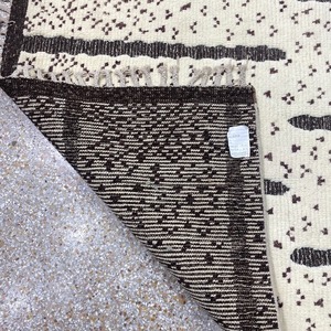 Zebra Style Contemporary Handknotted Wool Rug Handmade Flat Pile Rectangle Living <b>Room</b> Decor - Product Image 2