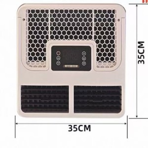 DC-Powered Rooftop <b>Battery</b> Automatic Parking Air Conditioner 12V/<b>24V</b> Standalone All-Day Use Trucks 2400W - Product Image 1