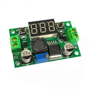 Module de réduction de tension réglable DC-DC LM2596 avec affichage du voltmètre, promotion YS-01 - Product Image 1