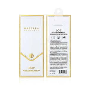 Mascara en cuir d'agneau 24H waterproof, anti-bavures, longue tenue, volumisant, recourbant, noir, maquillage des cils, Rimel - Product Image 5