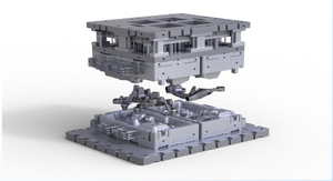 OEM/ODM New Top Vietnam Fabrication Services Punching Mold Aluminium Household Appliance <b>Moulds</b> 2-plate mold - Product Image 6