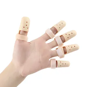 Регулируемый фиксатор для пальцев, зажим для пальцев, дышащий пластиковый поддерживающий рукав для поддержки рук