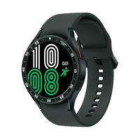 Anneau de lunette en métal de luxe pour Samsung Galaxy Watch 6/5/4 40mm 44mm anneau de lunette en aluminium adhésif