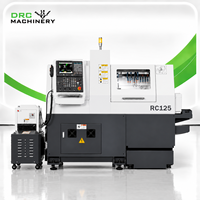 Tour CNC de type suisse RC125, machine à haute précision de positionnement répétitif pour l'usinage de masse de connecteurs électroniques à arbre mince
