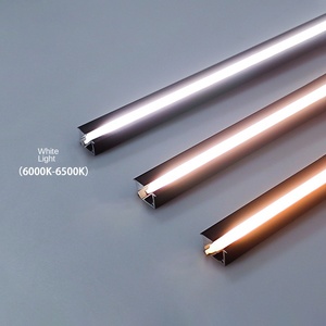 Profilé LED en aluminium en forme de T, surface anodisée, modèle T6, tempérage T6, blanc chaud 3500K, dimmable - Product Image 3