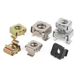 <span class=keywords><strong>Écrou</strong></span>s de château personnalisés en acier au carbone inoxydable M3 M4 8mm <span class=keywords><strong>Écrou</strong></span> à <span class=keywords><strong>cage</strong></span> ronde M8 Attaches M6 <span class=keywords><strong>Écrou</strong></span> à clip pour boîtier de serveur - Product Image 2