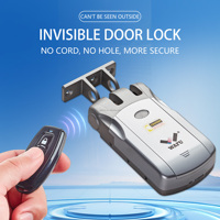 WAFU Serrure de sécurité intelligente pour maison connectée, best-seller, avec application Tuya, contrôle à distance pour portes en aluminium/acier/verre, Wi-Fi et sécurité de niveau C