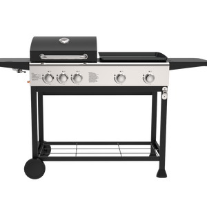 เตาบาร์บีคิวแบบหมุนได้5หั<span class=keywords><strong>ว</strong></span>เตาทำจากโลหะใช้ในบ้านเตาอบทำจากสแตนเลสแบบพกพา - Product Image 1