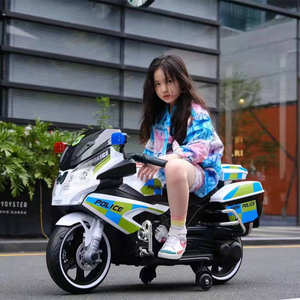 नए बच्चों की सवारी-ऑन खिलौना मोटरसाइकिल इलेक्ट्रिक पावर रिचार्जेबल बच्चों की कीमत 2-13 साल की उम्र - Product Image 4