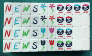 Elementos Creativos para Pintores: Fichas de Mahjong Americanas, Botella de Pintura Vibrante y Caballete de Arte Decorativo para Entusiastas del Mahjong, Noche de Juegos y Fiestas - Product Image 5
