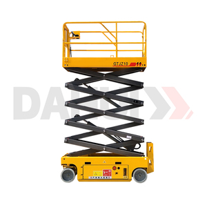 Plataforma Elevadora de Tijera Autopropulsada Móvil de Acero al Carbono, Ahorradora de Energía, con Altura Máxima de Plataforma de 14 m - Product Image 4