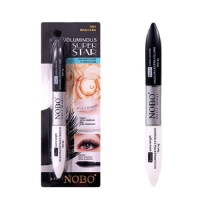 Mascara en fibre waterproof allongeant et volumisant, noir naturel pour cils épais - Product Image 5