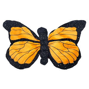 8743 Jouets en peluche papillon jaune scintillant personnalisés OEM, doux et câlins, poupées insectes en peluche à câliner, cadeaux d'anniversaire pour enfants et filles - Product Image 4