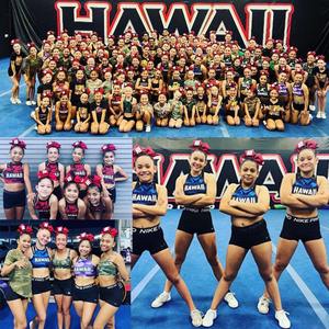 Reggiseno Sportivo e Pantaloncini Sparkle Cheer con Strass, Abbigliamento da Allenamento con Logo della Squadra, Top Attivo - Product Image 6