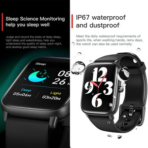 CJ <span class=keywords><strong>T58</strong></span> 스포츠 피트니스 트래커 Smartwatch BT 통화 1.85 ''스마트 시계 IP67 방수 터치 스마트 시계 안드로이드 및 아이폰 용 시계 - Product Image 6