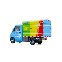 Mini camion à ordures électrique à chargement latéral, collecteur de déchets à levage latéral pour l'assainissement communautaire