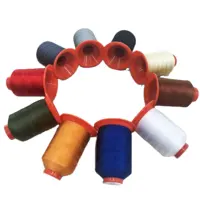 Fio de náilon texturizado baixo cor cor, para sapato 210d/3 420d/3 840d/3 1260d/3 dyed boned thread