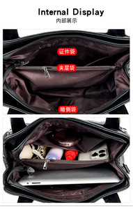 Nouveaux Sacs Bandoulière de Créateur Tendance en Cuir PU de Haute Qualité, Sacs Messager Décontractés, Cabas de Luxe pour Femmes, Sacs à Main et Pochettes - Product Image 5