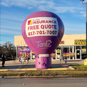 <span class=keywords><strong>Prix</strong></span> <span class=keywords><strong>d</strong></span>'usine <span class=keywords><strong>Ballon</strong></span> à air chaud gonflable géant à l'hélium au sol de grande taille avec logo personnalisé pour la publicité extérieure - Product Image 3