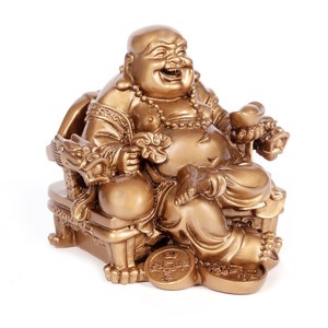 Nuovo stato di buddha in resina fengshui figure artigianato domestico - Product Image 4
