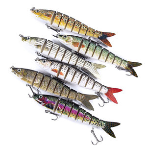 12.5CM-22G corpo plástico duro multi isca articulada biônica artificial do Swimbait - Product Image 5