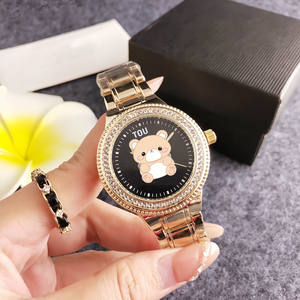 Elegante Reloj de Mujer con Detalles de Diamantes en la Esfera Completa, Correa de Acero Inoxidable, Resistente al Agua - Product Image 4