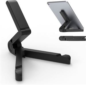 Promotional Foldable <b>Tablet</b> <b>Stand</b>, Portable Phone Holder <b>for</b> Corporate Branding, Adjustable Desktop Tech Gift Bulk MOQ - Product Image 1