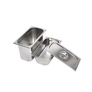Bandeja Gastronorm para Buffet con Tapa Perforada, Equipo de <span class=keywords><strong>Gastronomía</strong></span>, Contenedor Gastronómico de Acero Inoxidable - Product Image 3