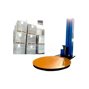 Fully Automatic Turntable Stretch Wrapping Machine Pallet Wrapper Stretch Wrap Wrapping Machine