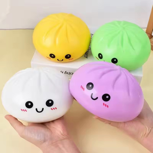 ของเล่นตั้งโต๊ะแบบยืดได้ลูกบอลเด้งสีสันสดใสของเล่นฝึกคลายเครียดของเล่นฝึกประสาทสัมผัสขนาดยักษ์ - Product Image 4