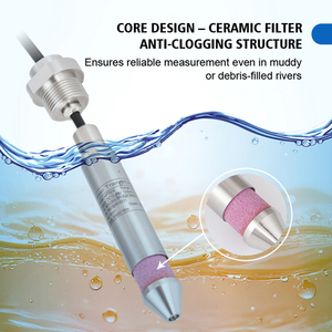 เซ็นเซอร์วัดระดับน้ำแบบอนาล็อก Holykell 4-20mA 0-5V สำหรับการวัดระดับน้ำในแม่น้ำ - Product Image 3