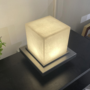 Lámpara de Mesa Portátil Recargable Chi Yu-tang, de Mármol, con Control Táctil LED, Inalámbrica, para Dormitorio, Mesita de Noche, Escritorio, Bar, Comedor, Exterior - Product Image 1