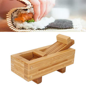 Le presse-sushi en bambou écologique ultime, <span class=keywords><strong>facile</strong></span> à utiliser, pour des rouleaux de riz faits <span class=keywords><strong>maison</strong></span> parfaits - Product Image 1